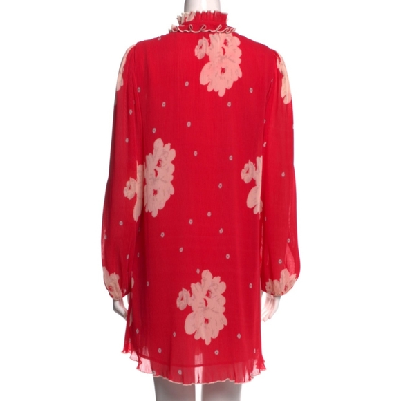 Ganni Floral Print Mini Dress US12 | DK 42 - Picture 2 of 4